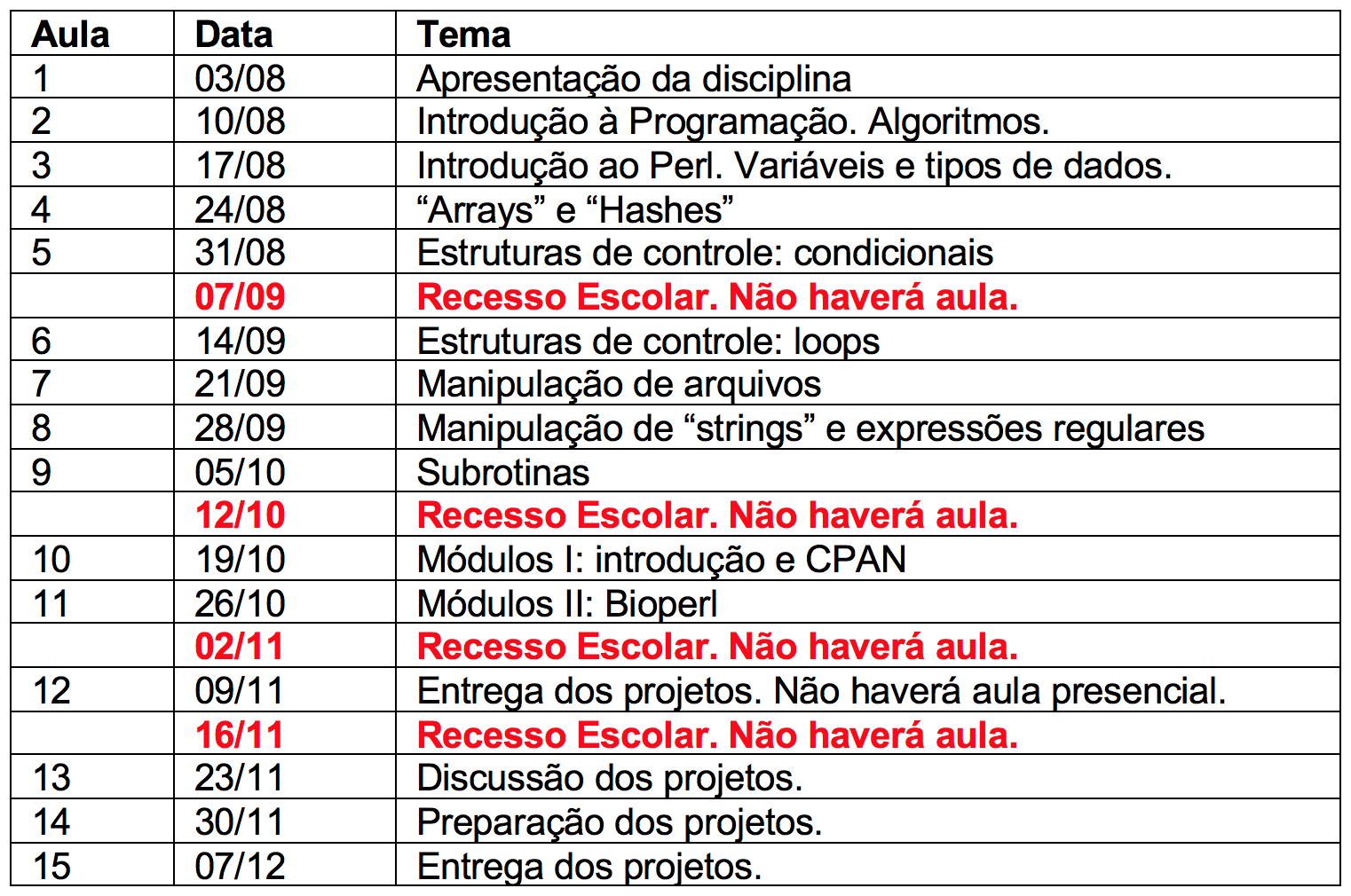 Programa